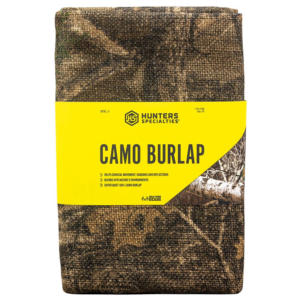 Hunters Specialties Waterfowl Blinds Hunters Specialties Hunters Specialties Burlap 54" x 12ft Camo