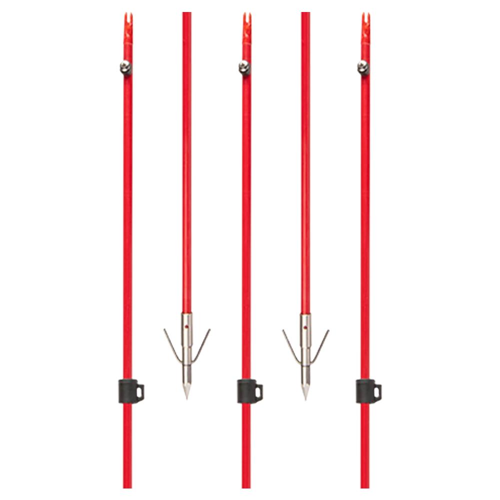 Bear Archery Bowfishing Accessories Bear Archery Cajun Bowfishing Fiberglass Arrow with Piranha Point XT