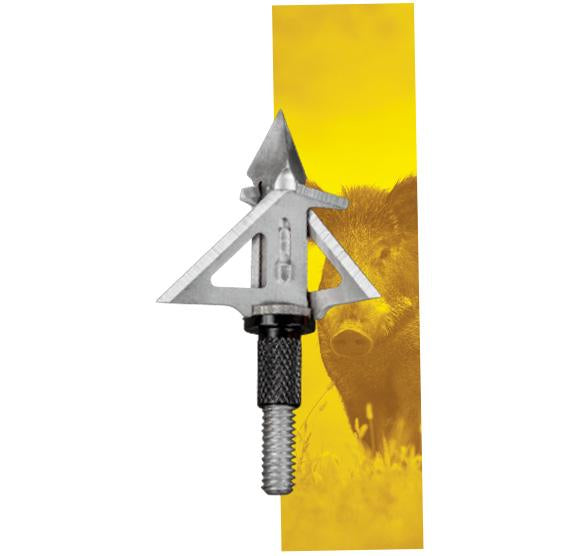 Bear Archery Broadheads Field & Specialty Points|Hunting Bear Archery SIK 3-Blade Mechanical F3 Crossbow Broadhead - Silver