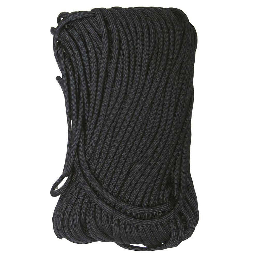 Military Products Emergency & Survival Military Products TacShield 550 Para Cord BLK 100ft