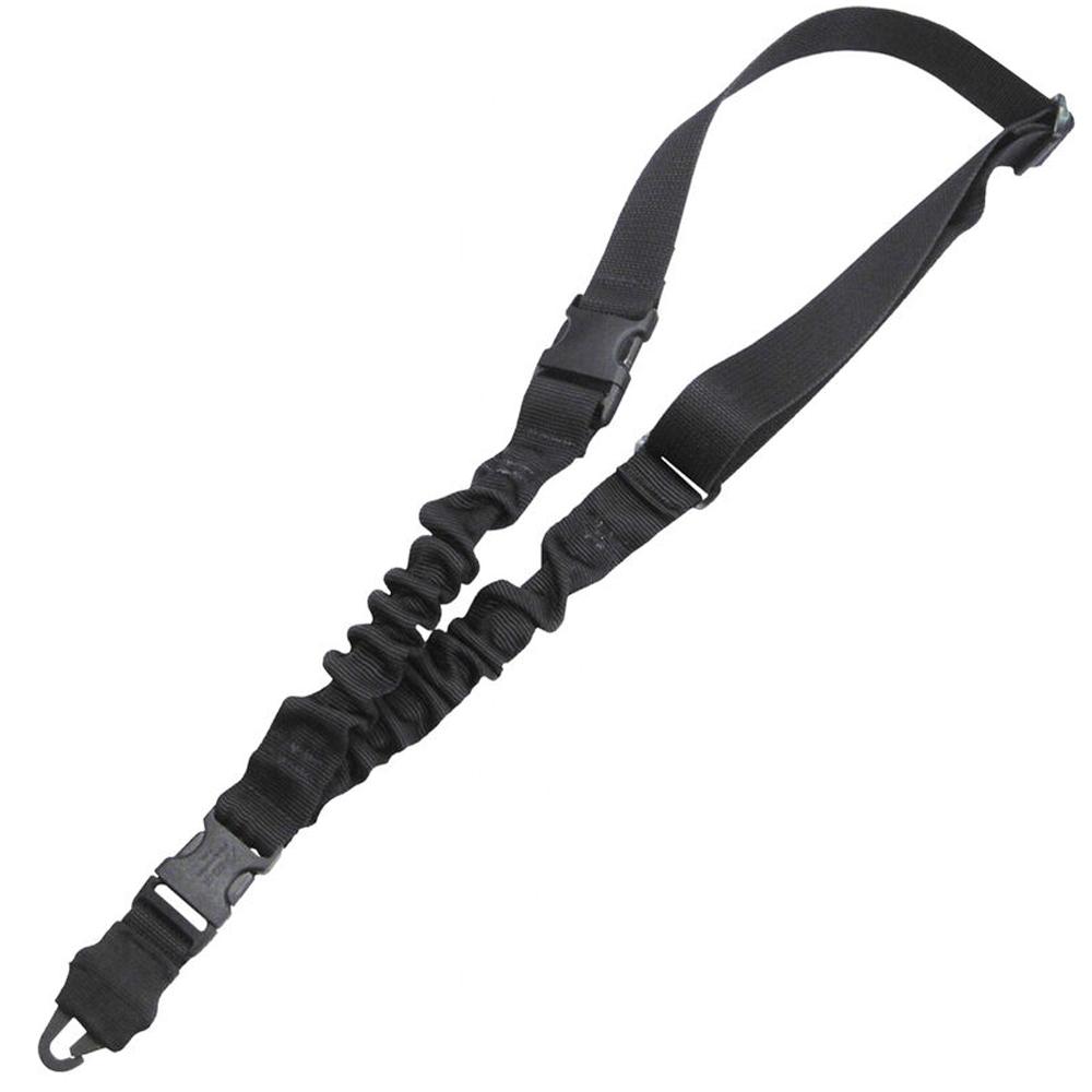 Military Products Slings Military Products TacShield Shock Sling Single Point 1.25" Black with Double QRB