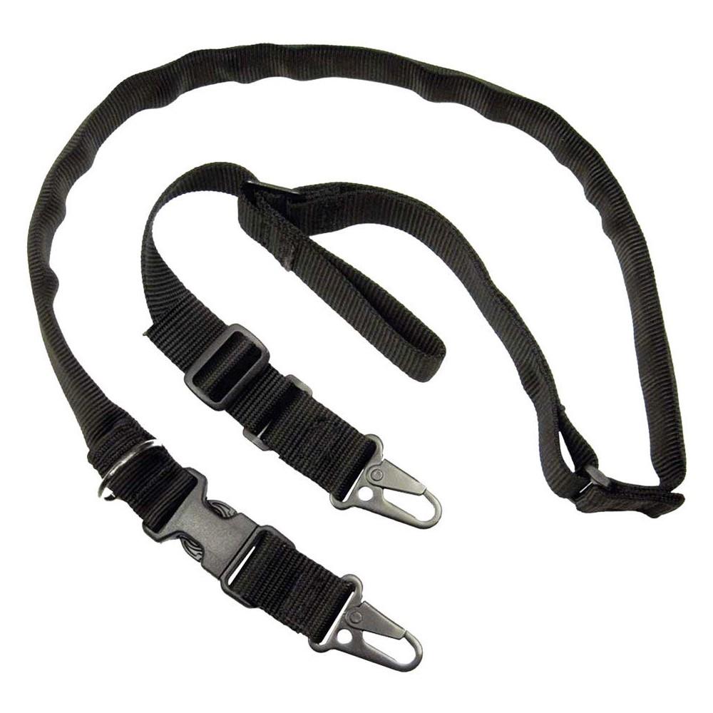 Military Products Slings Military Products TacShield Warrior 2n1 Padded Sling with HK Snap Hook 1.25" Black