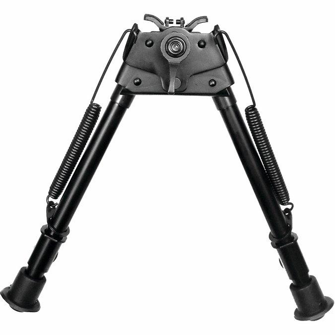 Military Products Shooting|Bipods Military Products TacShield Heavy Duty Bi-pod Pivot Adjustable 9"-13" Matte Black