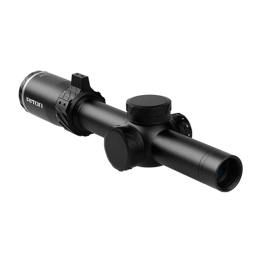Riton Optics Rimfire Scopes Riton Optics Riton 5 Tactix LPVO Rifle Scope 1-10x24 30mm FFP 30T MIL