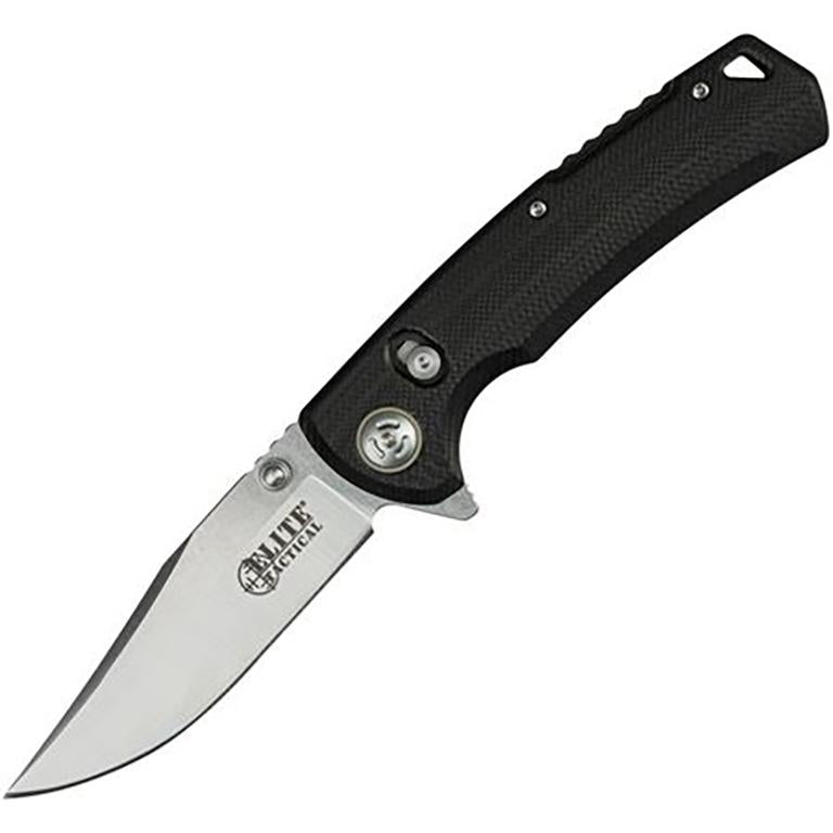 Master Cutlery Knives & Edged Tools|Knives|Knives & Edged Tools|Knives Master Cutlery Master Cutlery Elite Tactical Chaser Folding Knife 3 1/2" Blade Black