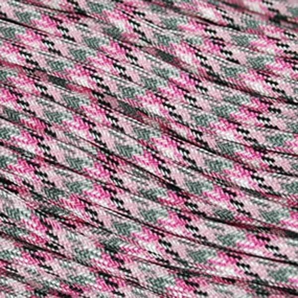 E.L. Wood. Emergency & Survival E.L. Wood. Mero 550 Paracord - 100' 550 lb Pink Camo