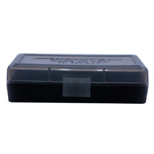 Berry's Mfg Ammo Boxes Berry's Mfg Berry's Ammo Box #401 - .380 cal/9mm 50/rd Smoke/Black