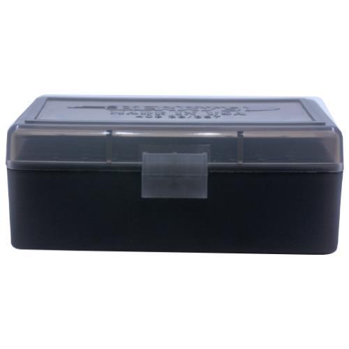 Berry's Mfg Ammo Boxes Berry's Mfg Berry's Ammo Box #403 - .38 cal/.357 50/rd Smoke/Black