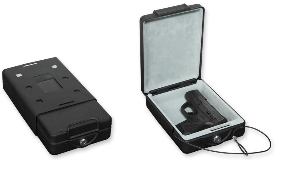 Bulldog Cases Gun Safes & Cabinets Bulldog Cases Bulldog 10.75" x 6.5" x 2.5" Car Safe / Personal Vault