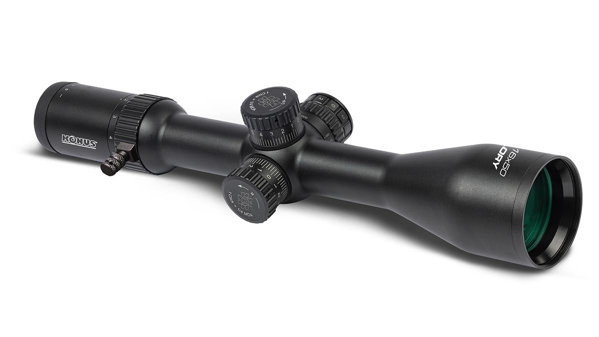 Konus Optics Optics|Centerfire Scopes Konus Optics Konus Glory Rifle Scope - 2-16x50mm FFP 30mm German #4 Illum