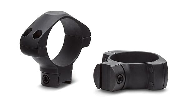 Konus Optics Scope Rings Konus Optics Konus 2-Piece Steel Riflescope Rings for Airguns & 22 Rails 30mm High - Blackh