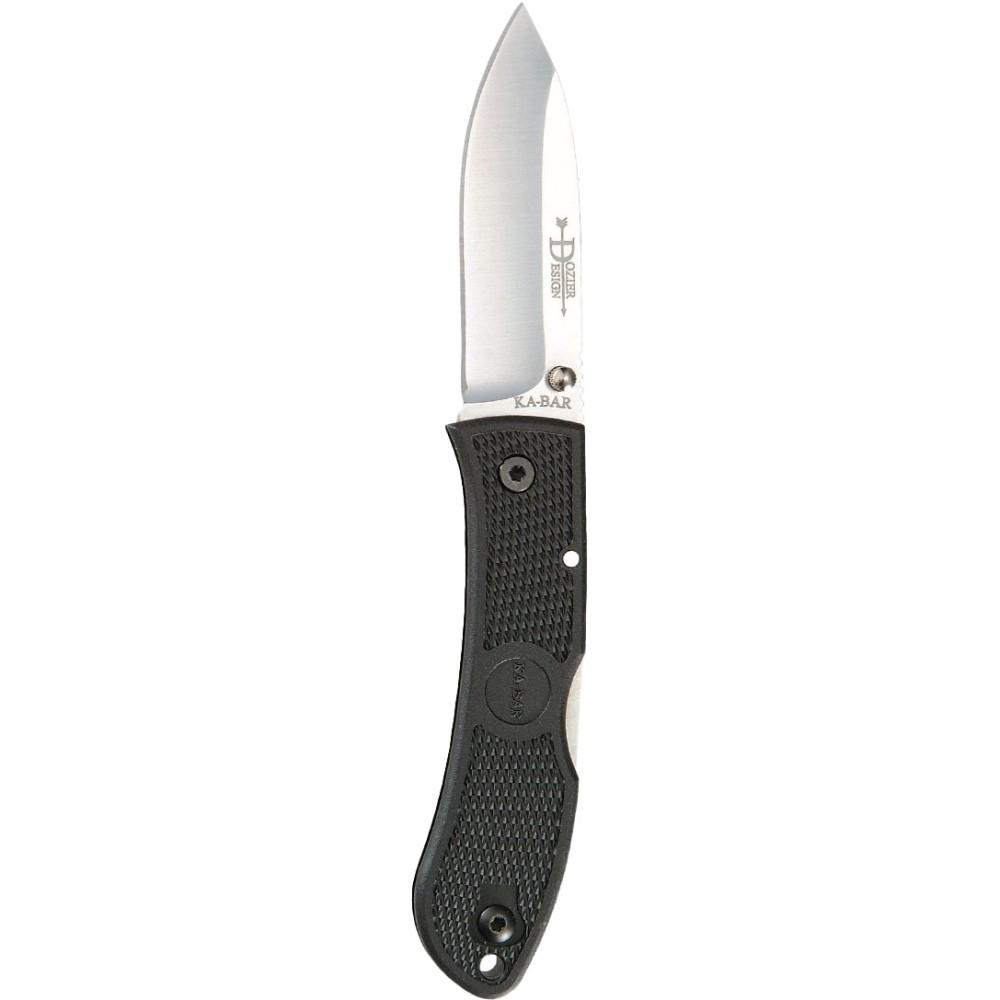 Ka-Bar Knives Knives Ka-Bar Knives Ka-Bar Dozier Hunter Folding Knife 3" Drop Point Blade Black
