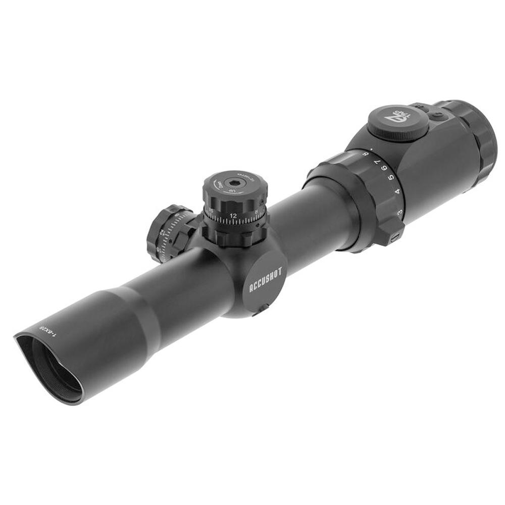Leapers Centerfire Scopes Leapers UTG 1-8X28 30mm MRC Scope IE BG4 Reticle with ACCU-SYNC