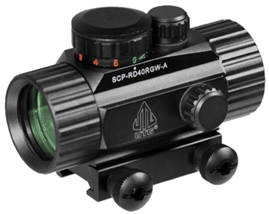 Leapers Tube Leapers Leapers UTG 3.8" ITA Red/Green CQB Dot Sight with Integral QD Mount