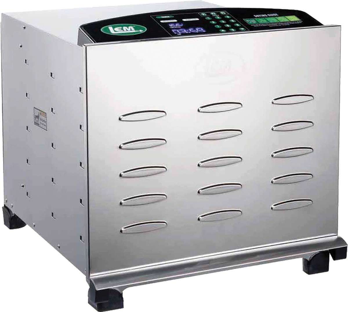 LEM Products Accessories LEM Products LEM Products Big Bite Digital Stainless Steel 10-Tray Dehydrator