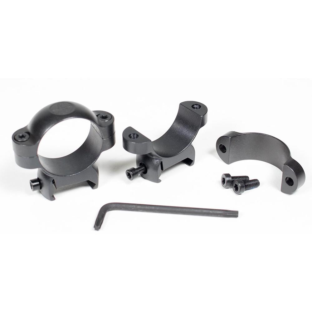 Leupold Scope Rings Leupold Leupold 2-Piece LRW Cross-Slot Steel Scope Rings 1" High Matte