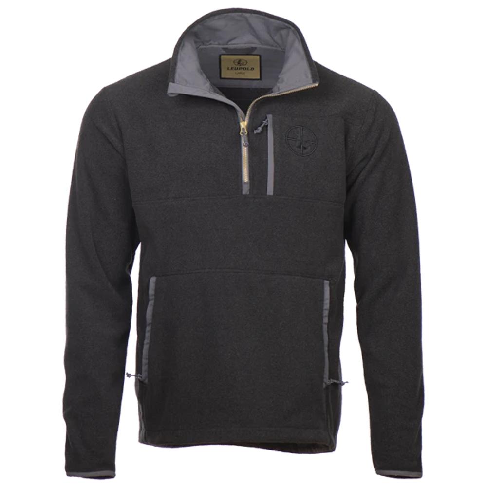 Leupold Long Sleeve Shirts|Long Sleeve Shirts Leupold Leupold Make Ready 1/4 Zip Fleece Jacket Iron Gray 3XL