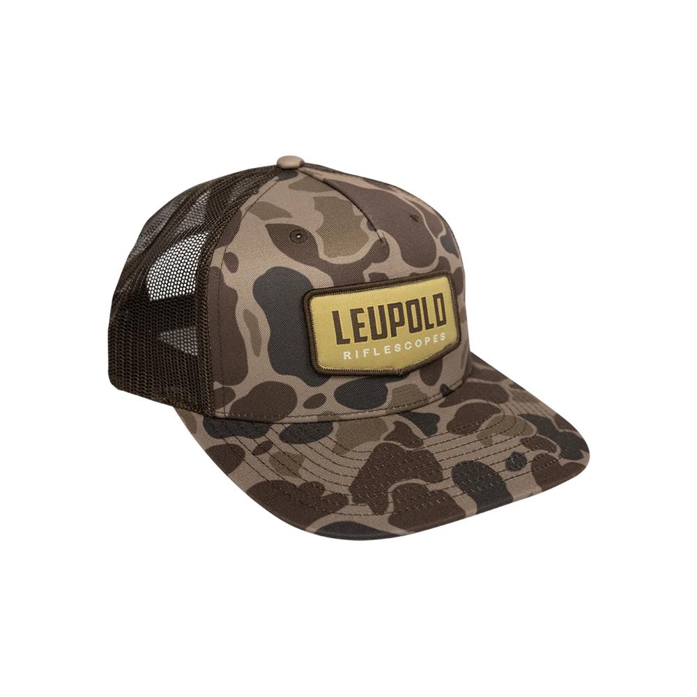 Leupold Caps Hats & Beanies Leupold Leupold Riflescopes Duck Camo Trucker Cap Brown