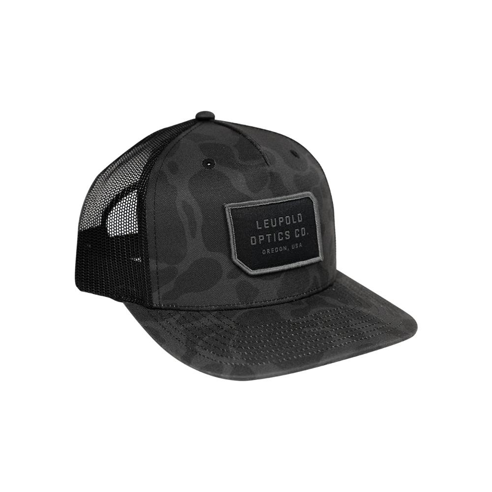 Leupold Caps Hats & Beanies Leupold Leupold Riflescopes LOC Duck Camo Trucker Cap - Black
