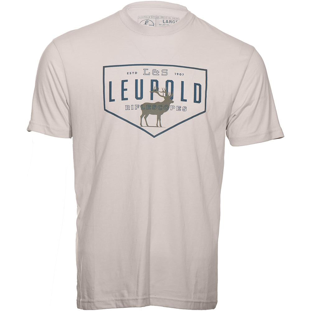 Leupold Short Sleeve Shirts Leupold Leupold Bull Elk Short Sleeve Shirt Sand L