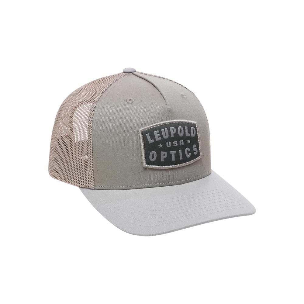 Leupold Caps Hats & Beanies Leupold Leupold USA Trucker Hat Khaki Grey