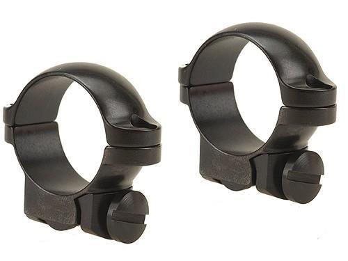 Leupold Scope Rings Leupold Leupold 2-Piece Solid Steel Ringmounts - Ruger No. 1 & .77/22 1" Low Gloss Black