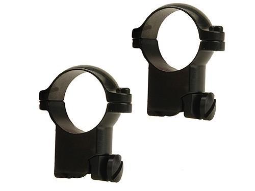 Leupold Scope Rings Leupold Leupold 2-Piece Solid Steel Ringmounts - Ruger M77 1" Super High Matte Black