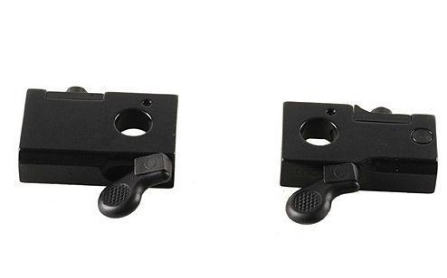 Leupold Optics|Picatinny-Style Universal Mounts Leupold Leupold 2-Piece Quick Release (QR) Base - Sako Gloss Black