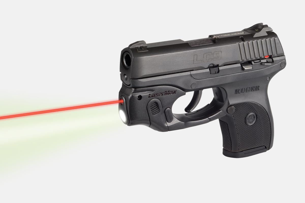 Laser Max Laser Sights Laser Max LaserMax CenterFire Light & Laser With GripSense for Ruger LC9/LC380/LC9S Red