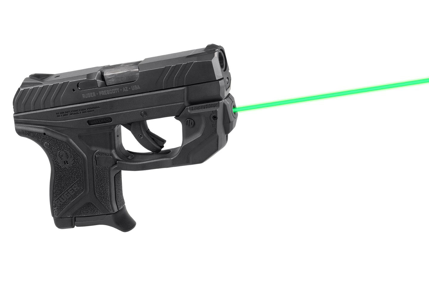 Laser Max Laser Sights Laser Max CenterFire Laser With GripSense for Ruger LCP2 Green