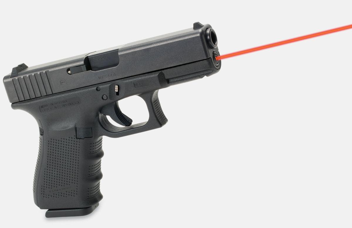 Laser Max Optics|Laser Sights Laser Max LaserMax Red Glock Guide Rod Laser For Glock 23 Gen 4 - Red Laser