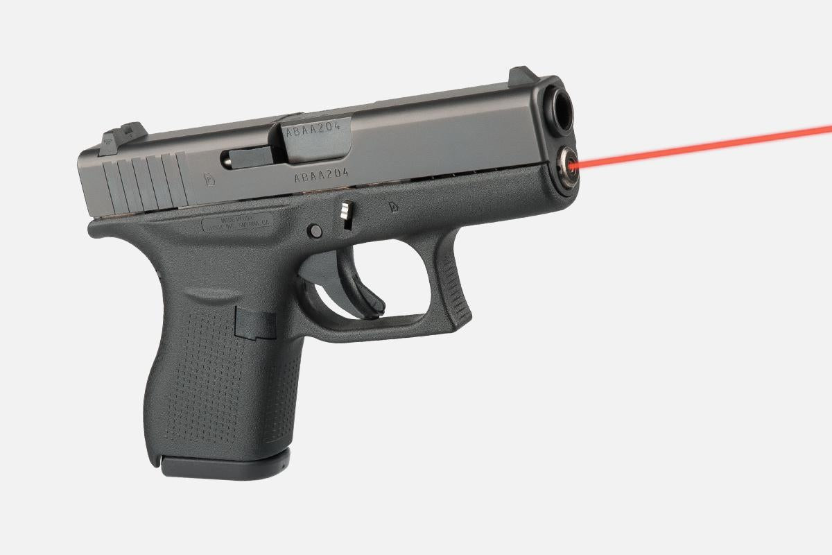 Laser Max Optics|Laser Sights Laser Max LaserMax Guide Rod Laser for Glock 42 - Red