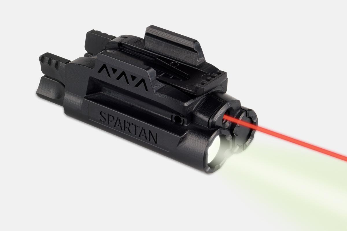 Laser Max Handgun Lights Laser Max LaserMax Spartan Adjustable Fit Laser/Light Combo - Red
