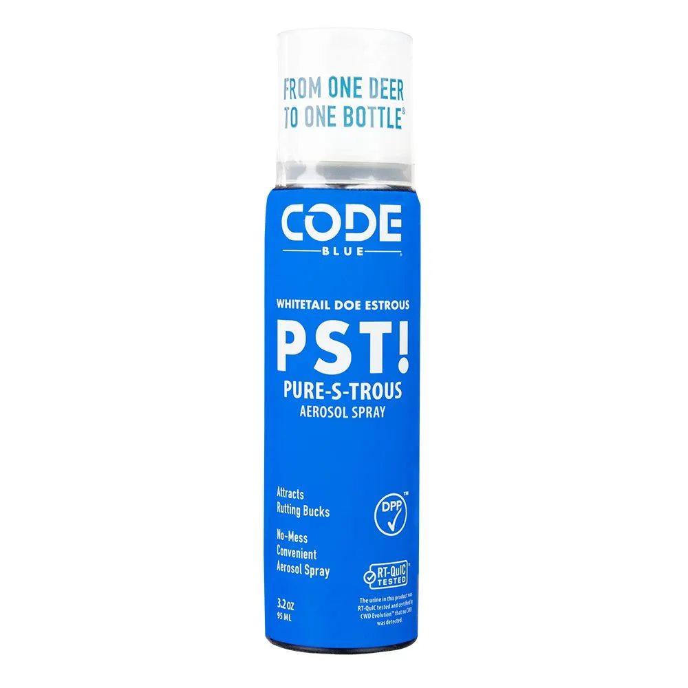 Moultrie Scent Attractants Moultrie Code Blue Doe PST! Pure-S-Trous Estrous Aerosol Spray 3.2 oz
