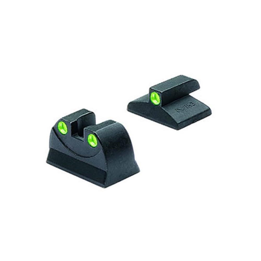 Meprolight Sights Night Sights Meprolight Sights Meprolight Tru-Dot Green Fixed Night Sights for Baby Eagle