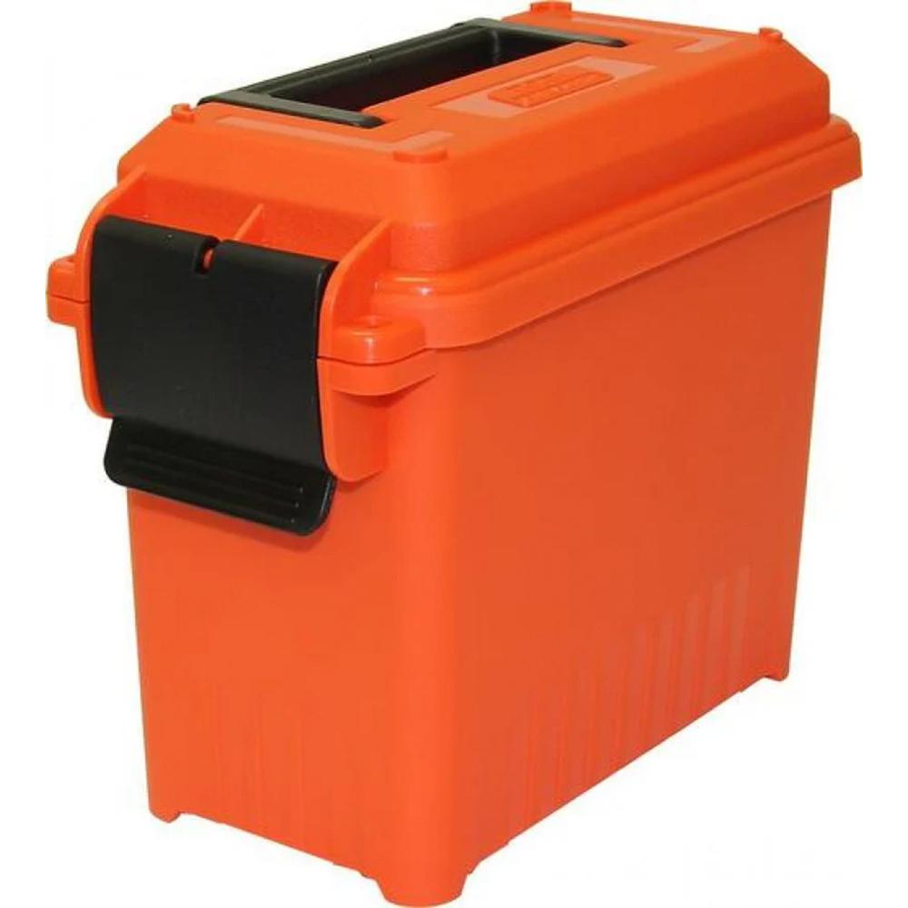 MTM Ammo Boxes MTM Mini Ammo Can for Bulk Ammo Orange