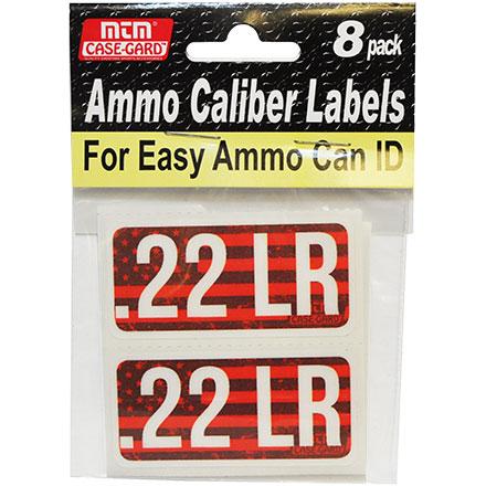 MTM Ammo Boxes MTM Ammo Caliber Labels 12 GA - 8/ct