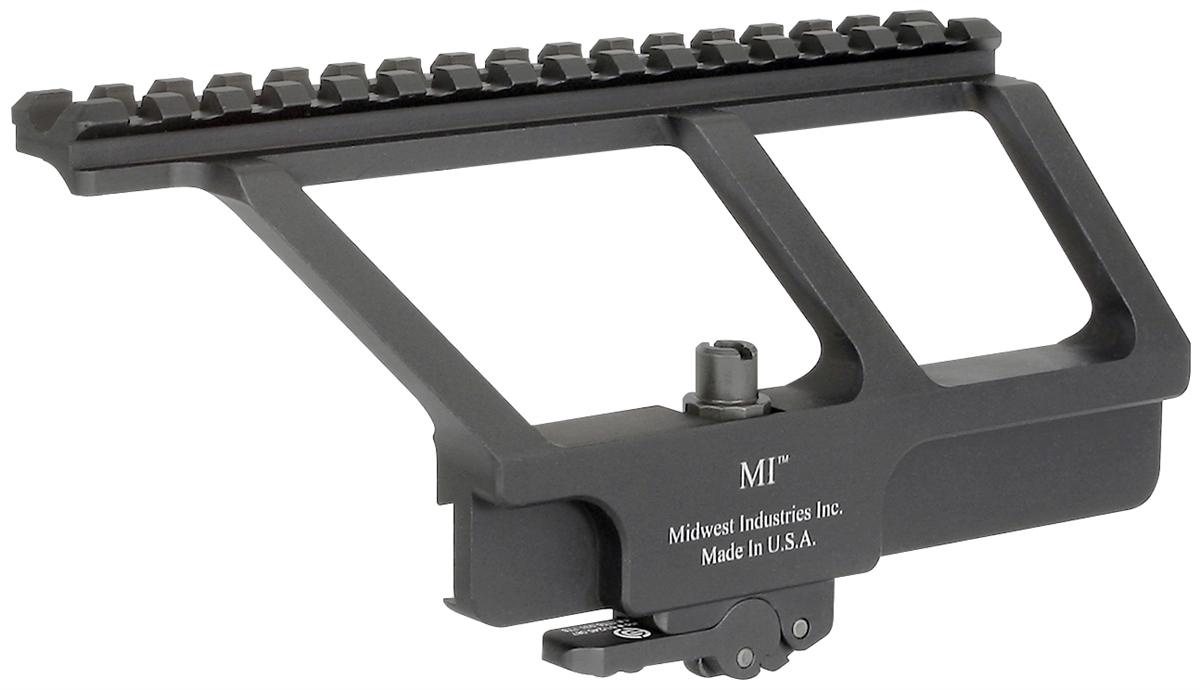 Midwest Industries Scope Bases & Mounts Midwest Industries Midwest MI AK-47/AK-74 Side Railed Scope Mount Most Yugo Pattern Gun