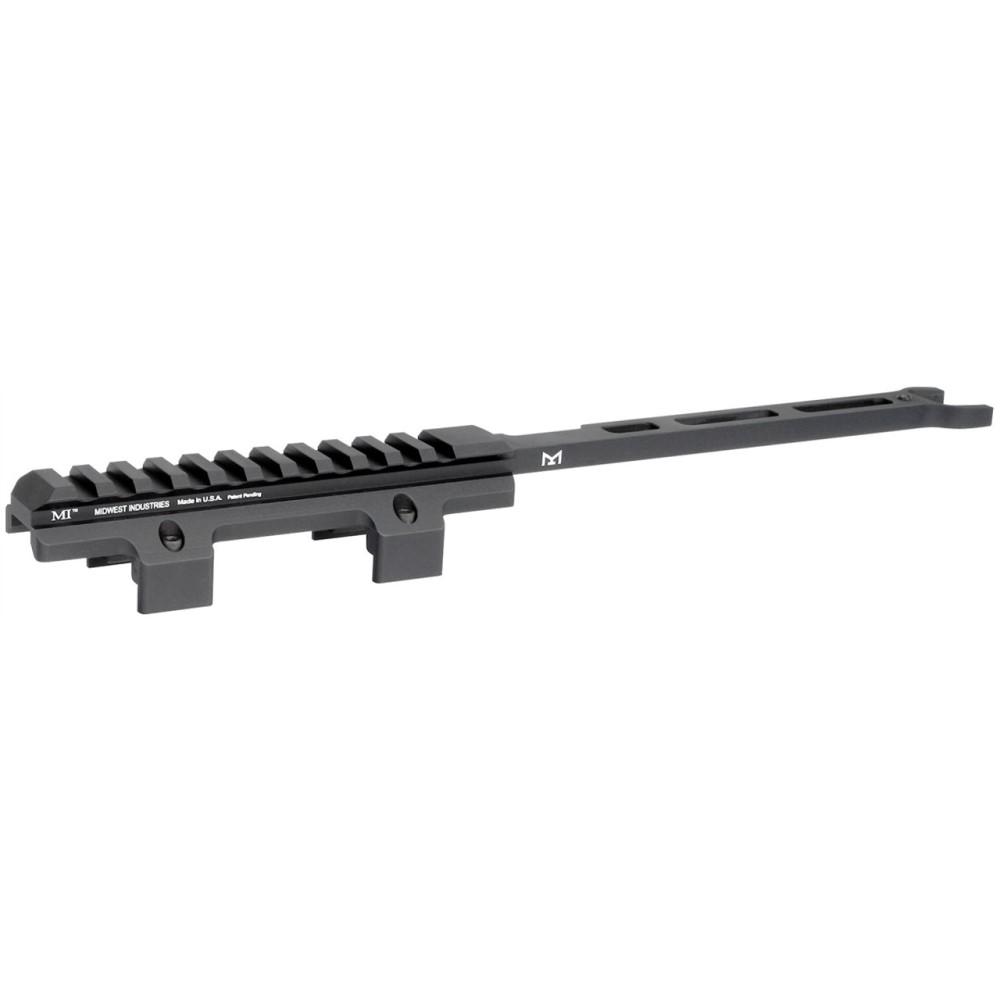 Midwest Industries Scope Bases & Mounts Midwest Industries Midwest Industries HK MP5 Picatinny Top Rail MLOK Black