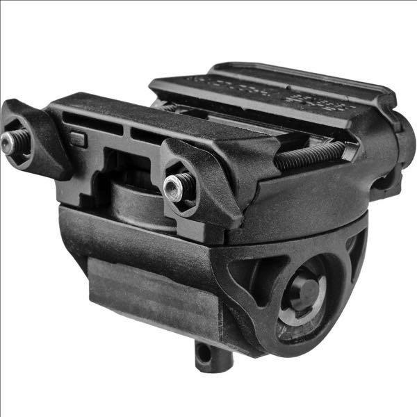 FAB DEFENSE Shooting|Adapters & Rails FAB DEFENSE The Mako Group Pivoting T-PODG2 Style Base for Harris Bipods - OD Green