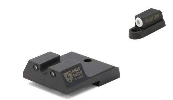 Night Fision LLC Night Sights Night Fision LLC Night Fision Perfect Dot NS Set with Yellow Front + White U Rear for S&W M&P Shield