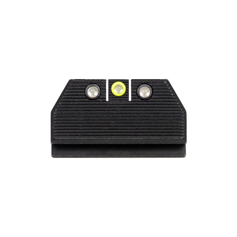 Night Fision LLC Suppressor Height Sights Night Fision LLC Night Fision Optics Ready Stealth Night Sight Set Yellow for CZ P-10 C/F/S