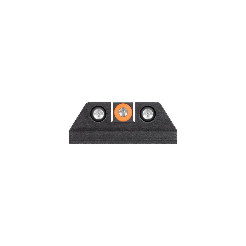 Night Fision LLC Night Sights Night Fision LLC Night Fision Night Sight Set Orange Front Square Notch Rear for FN 509