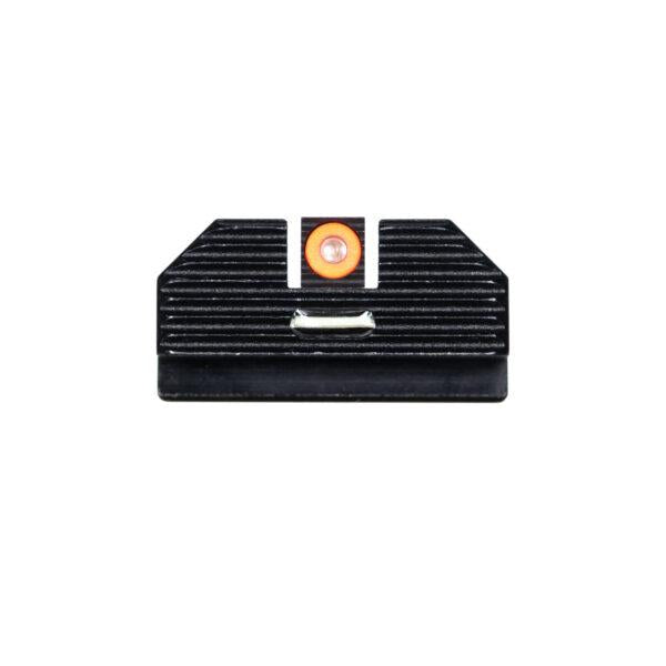 Night Fision LLC Night Sights Night Fision LLC Night Fision Perfect Dot Costa Ludus Night Sight Orange Front Green Rear Glock MOS Model 43x