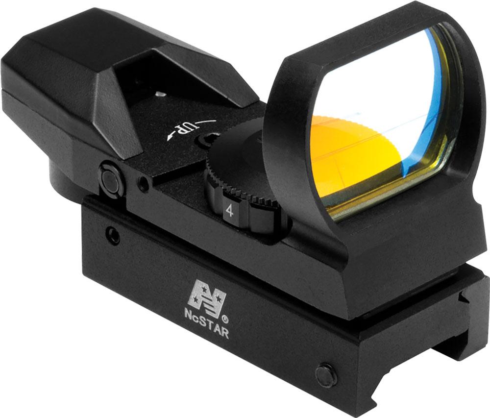 NcSTAR Reflex NcSTAR NcStar Red Four Reticle Reflex Optic Sight - Black