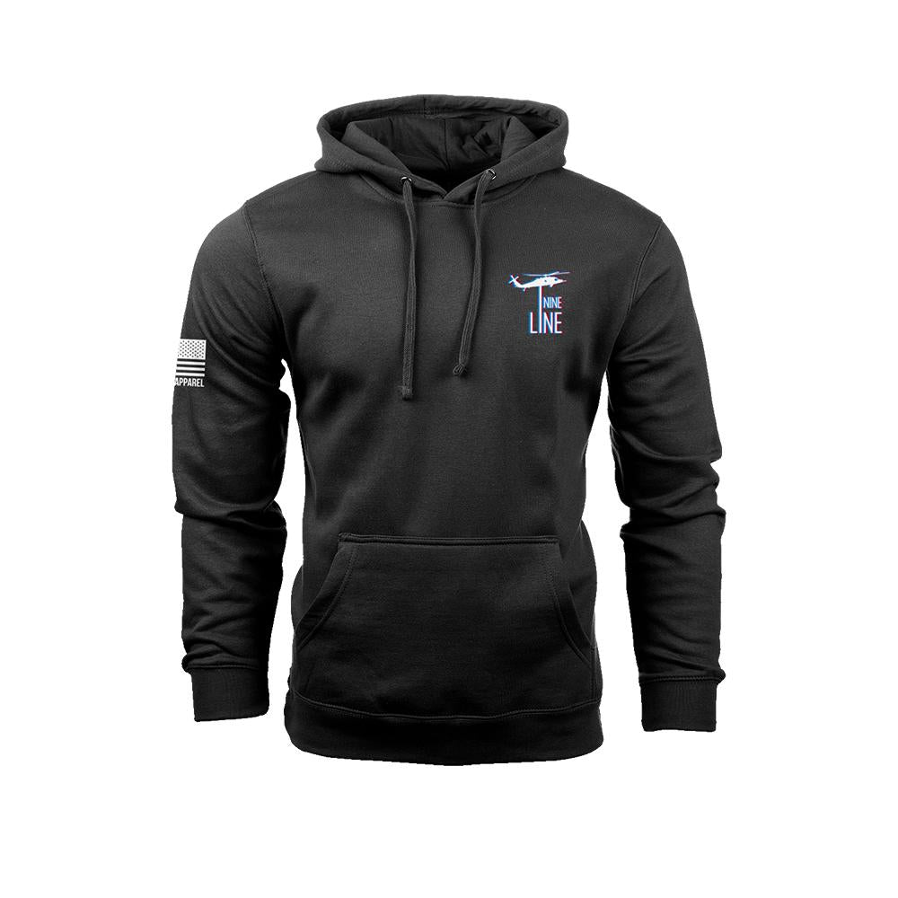 Nine Line Apparel Hoodies & Sweatshirts Nine Line Apparel Nine Line Belt Fed Hooded Sweatshirt Black XL