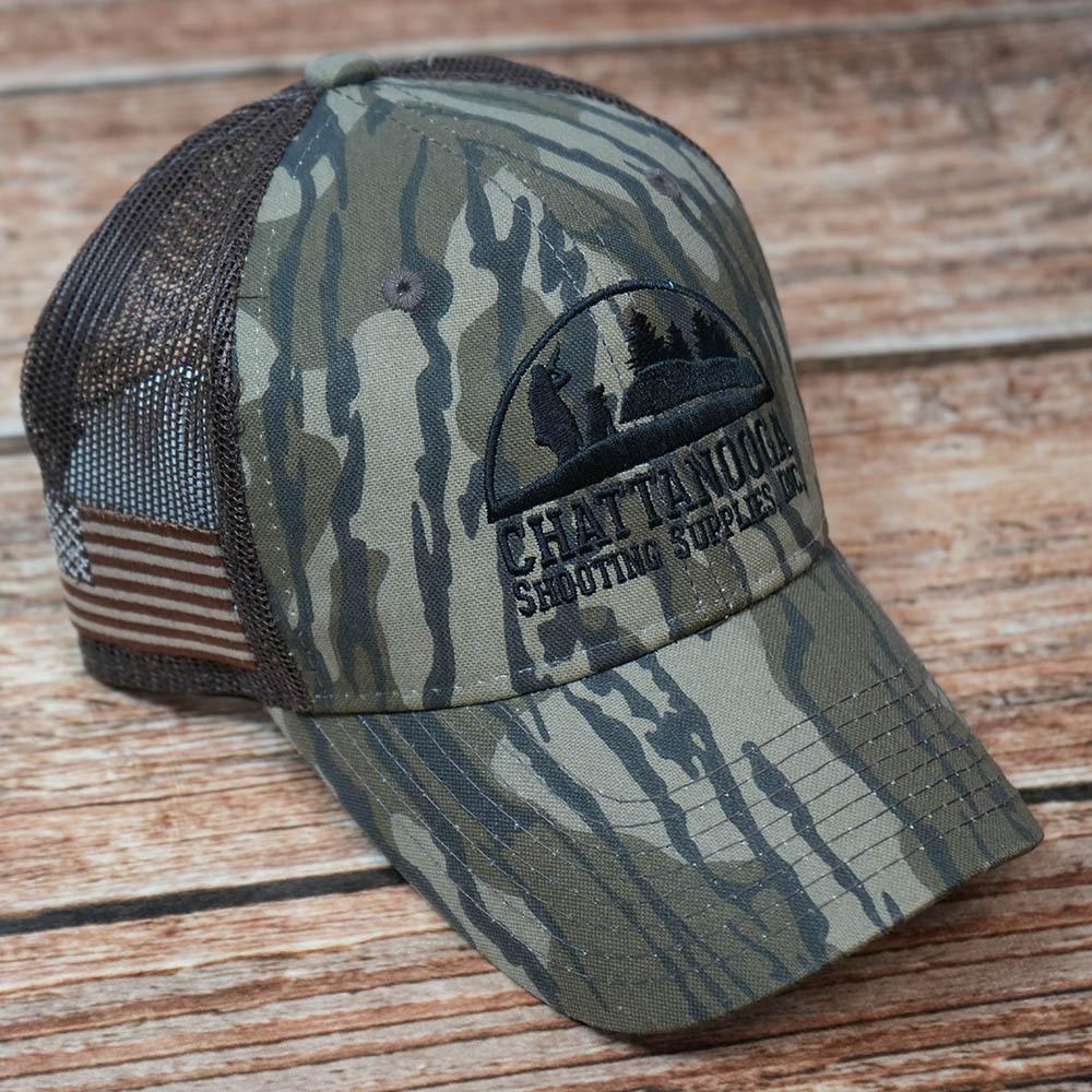 Outdoor Cap Company Caps Hats & Beanies Outdoor Cap Company Outdoor Cap CSSI Logo Mossy Oak Bottomland/Brown Mesh Back Cap