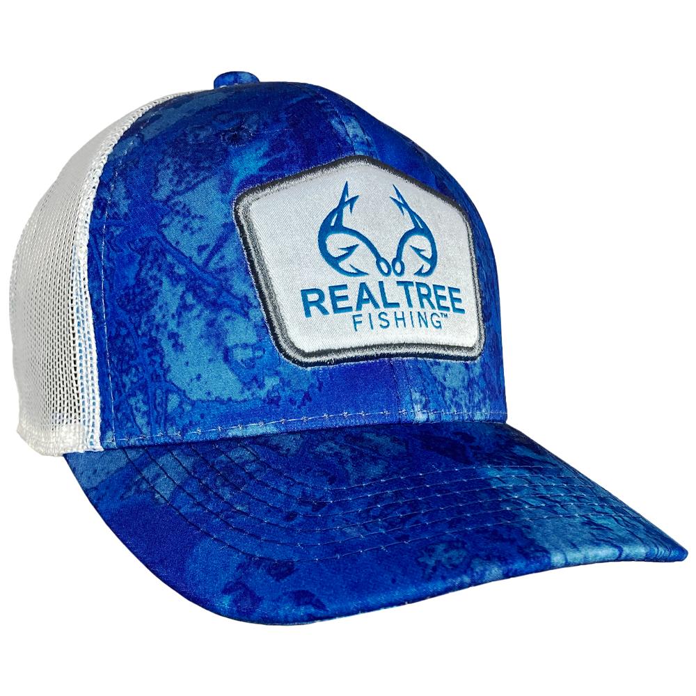 Outdoor Cap Company Caps Hats & Beanies|Hats Outdoor Cap Company Outdoor Cap Realtree Fishing Wav3/White Mesh Back With Woven Realtree label