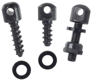 Outdoor Connection Sling Accessories Outdoor Connection Outdoor Connection Swivel Base 3-Piece Screw Set - Black