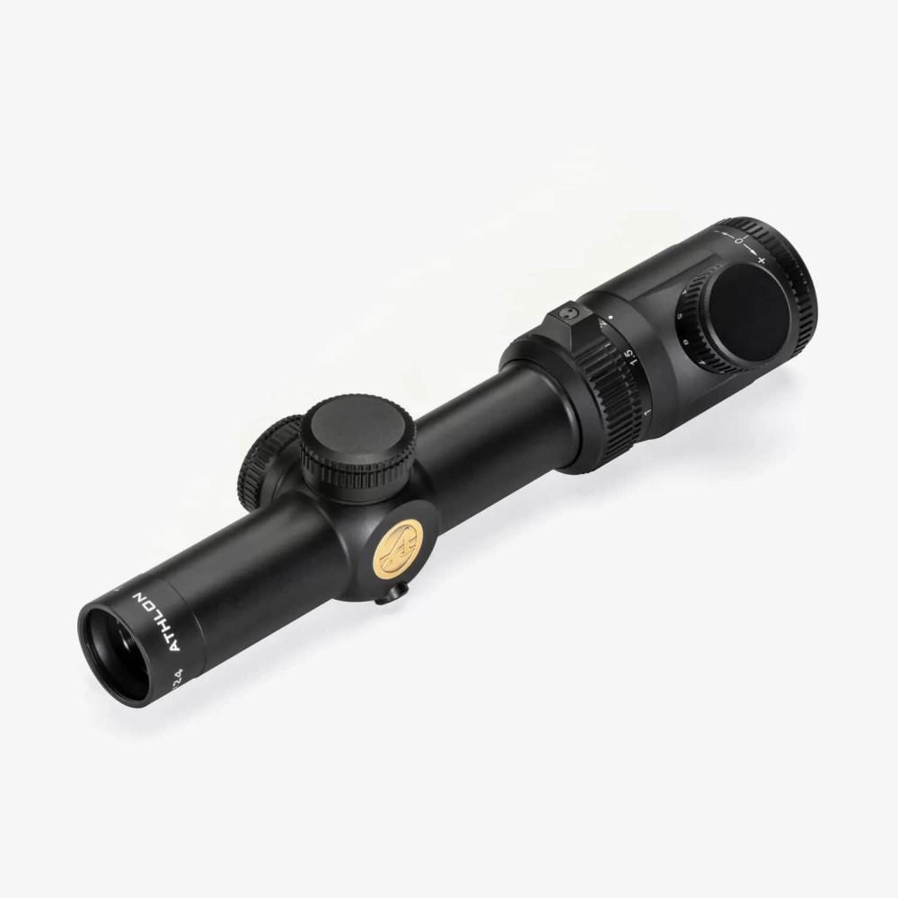 Athlon Optics Centerfire Scopes Athlon Optics Athlon Talos BTR GEN2 Rifle Scope 1-4x24 30mm SFP AHSR14 IR-MIL Illum Black